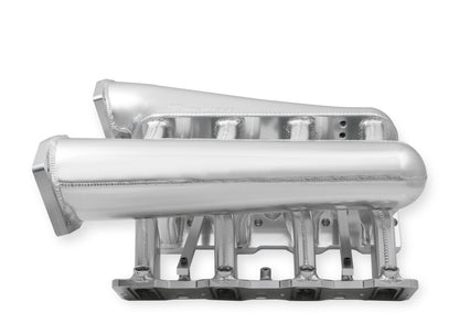 Sniper EFI Fabricated Intake Manifold Dual Plenum 92mm GM LS1/2/6, and Fuel Rail Kit - Silver