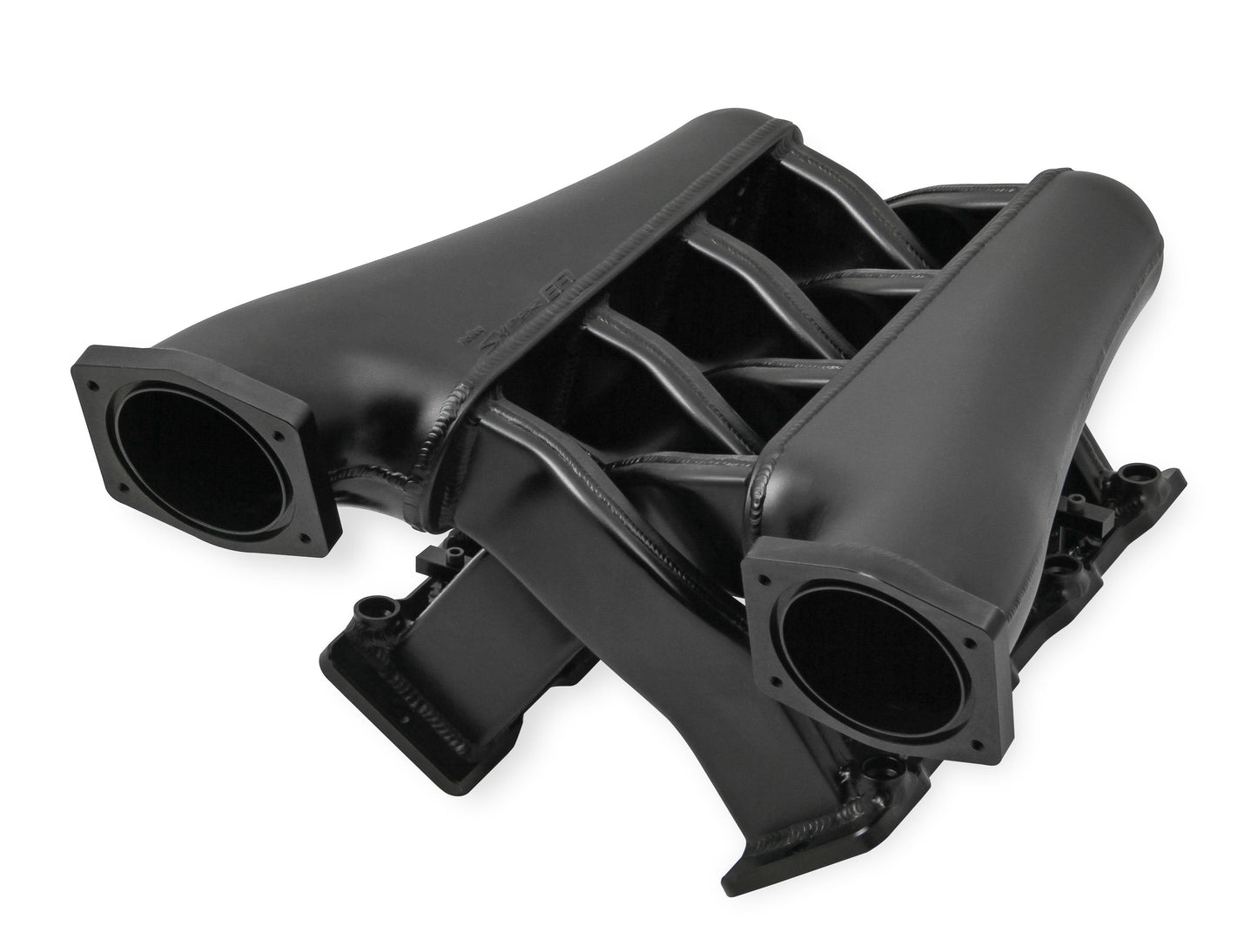 Sniper EFI Fabricated Intake Manifold Dual Plenum 92mm GM LS1/2/6, and Fuel Rail Kit - Black