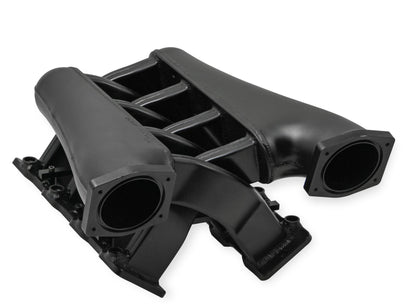 Sniper EFI Fabricated Intake Manifold Dual Plenum 92mm GM LS1/2/6, and Fuel Rail Kit - Black