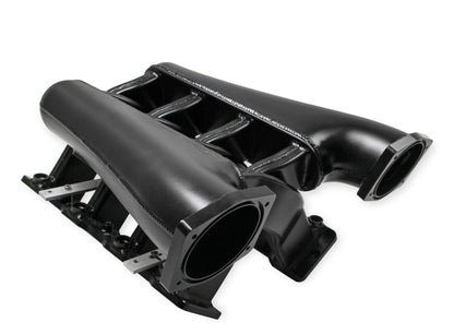 Sniper EFI Fabricated Intake Manifold Dual Plenum 102mm GM LS1/2/6, and Fuel Rail Kit - Black