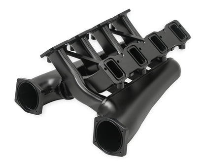 Sniper EFI Fabricated Intake Manifold Dual Plenum 92mm GM LS3/L92, and Fuel Rail Kit - Black