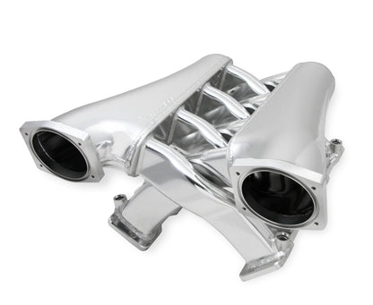 Sniper EFI Fabricated Intake Manifold Dual Plenum 102mm GM LS3/L92, and Fuel Rail Kit - Silver