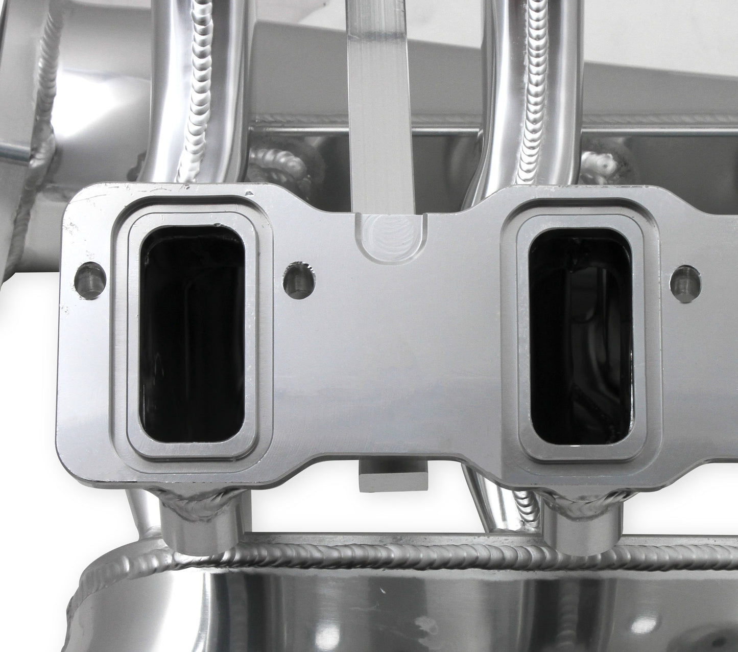 Sniper EFI Fabricated Intake Manifold Dual Plenum 102mm GM LS3/L92, and Fuel Rail Kit - Silver