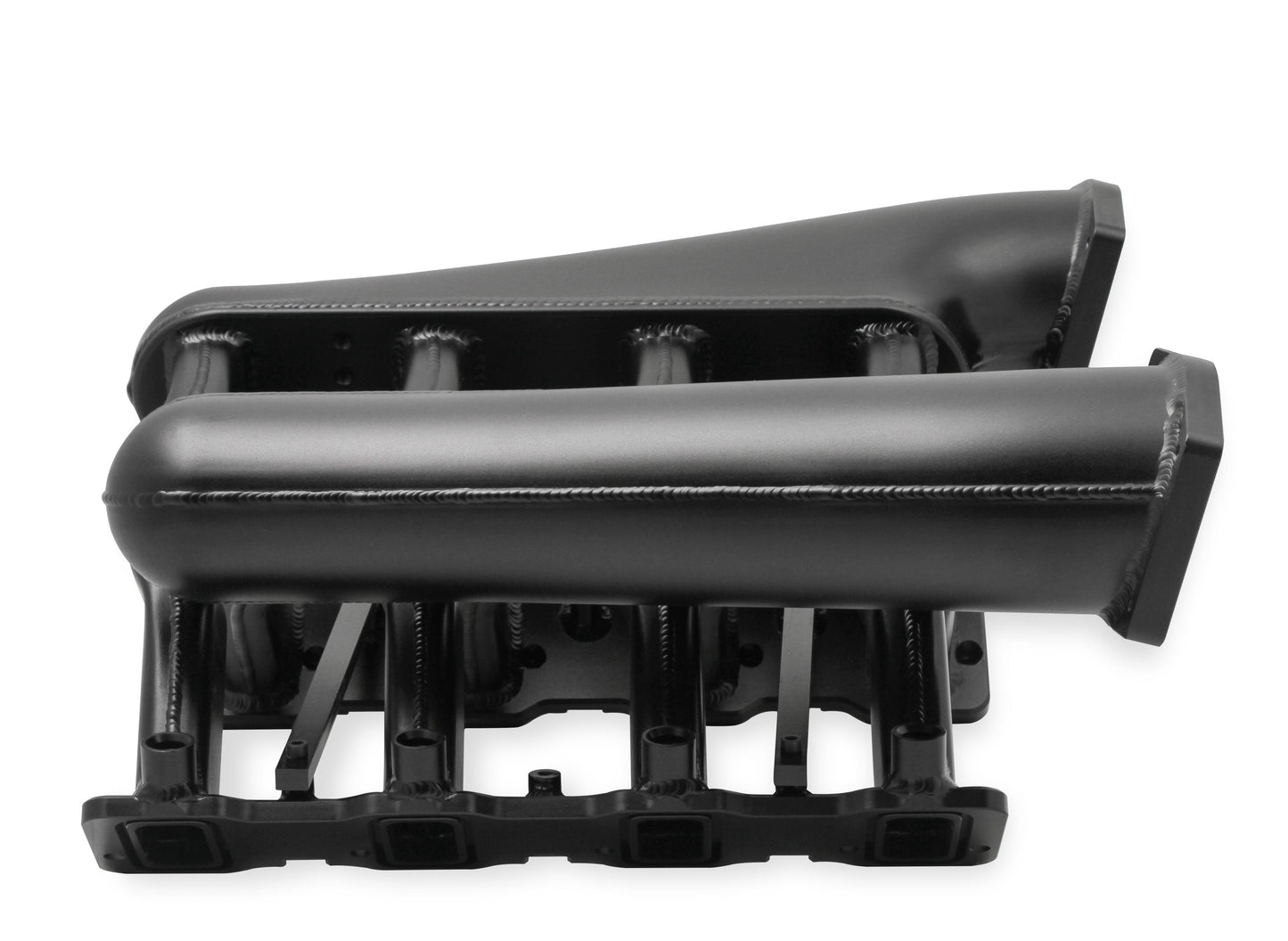 Sniper EFI Fabricated Intake Manifold Dual Plenum 102mm GM LS3/L92, and Fuel Rail Kit - Black