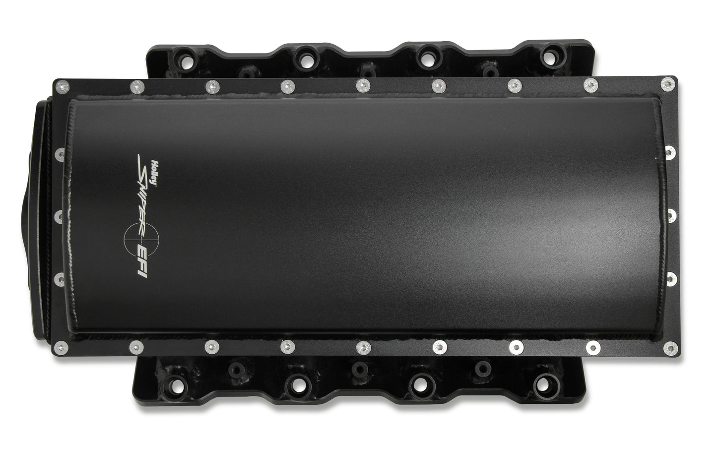 Sniper EFI Fabricated Race Series Intake Manifold - GM LS1/LS2/LS6 - Black