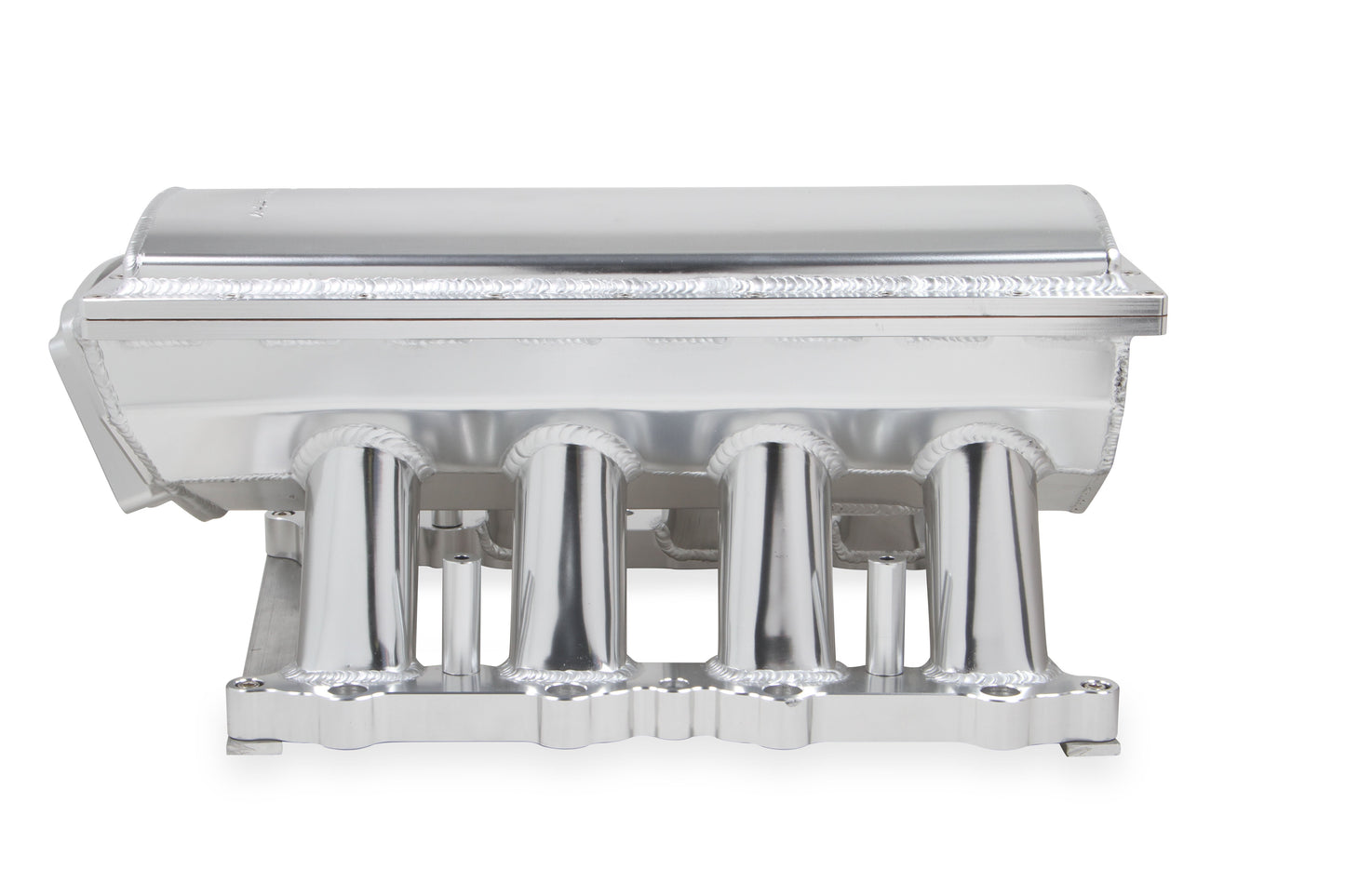 Sniper EFI Fabricated Race Series Intake Manifold - 2011-14 Ford 5.0L Coyote - Silver