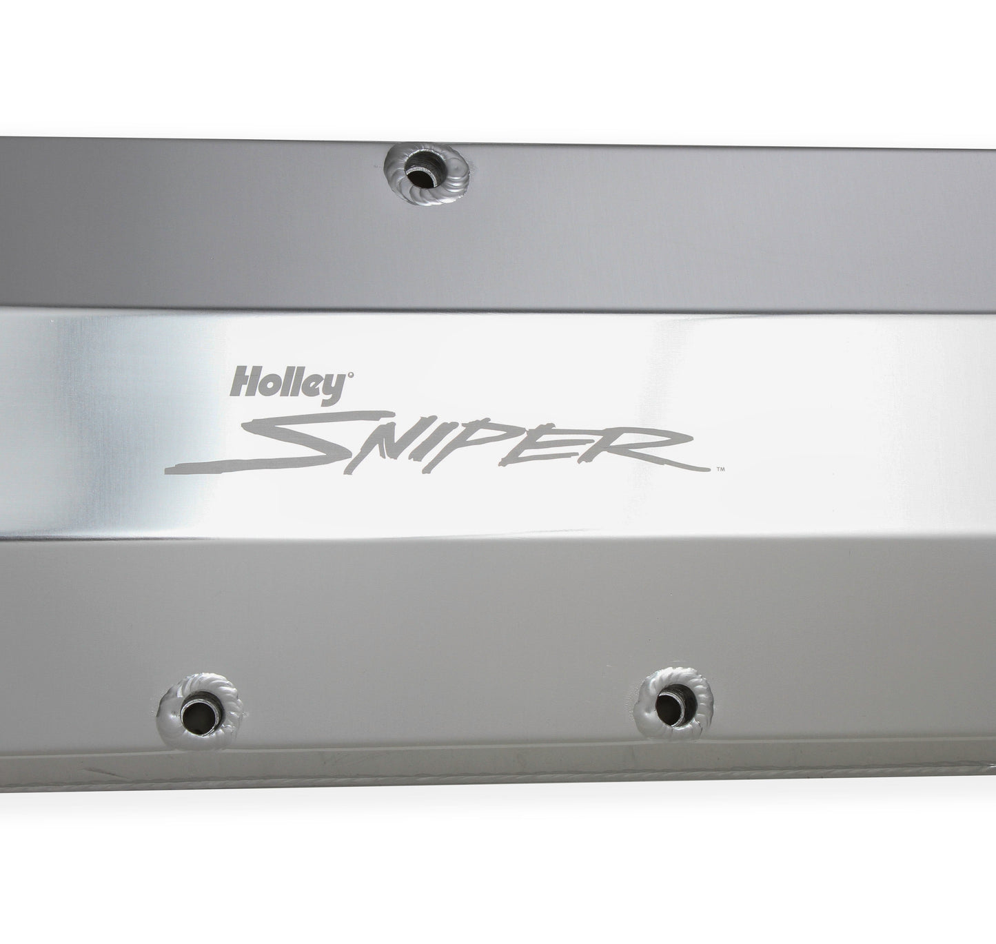 Sniper Valve Cover - Fabricated Aluminum - BBC - Natural Anodized