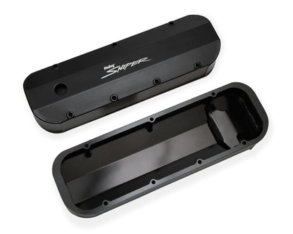 Sniper Valve Cover - Fabricated Aluminum - BBC - Black