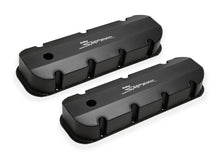 Sniper Valve Cover - Fabricated Aluminum - BBC - Tall - Black
