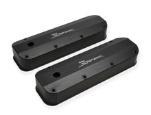 Sniper Valve Cover - Fabricated Aluminum - Ford Big Block - Black Finish