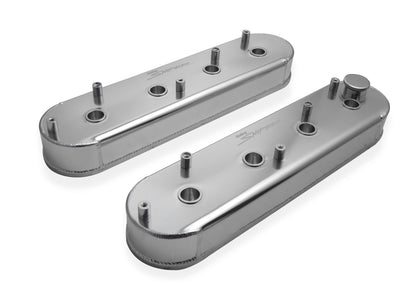 Sniper Valve Cover - Fabricated Aluminum - GM LS Engines - Natural Anodized