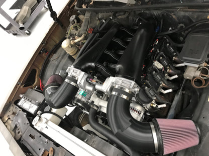 Sniper EFI Fabricated Intake Manifold Dual Plenum 102mm GM LS3/L92, and Fuel Rail Kit - Silver