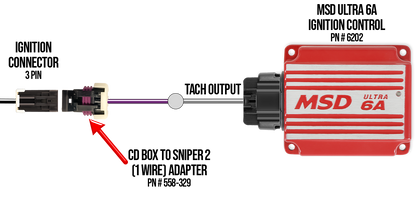 Sniper 2 Tach Input Ignition Adapter