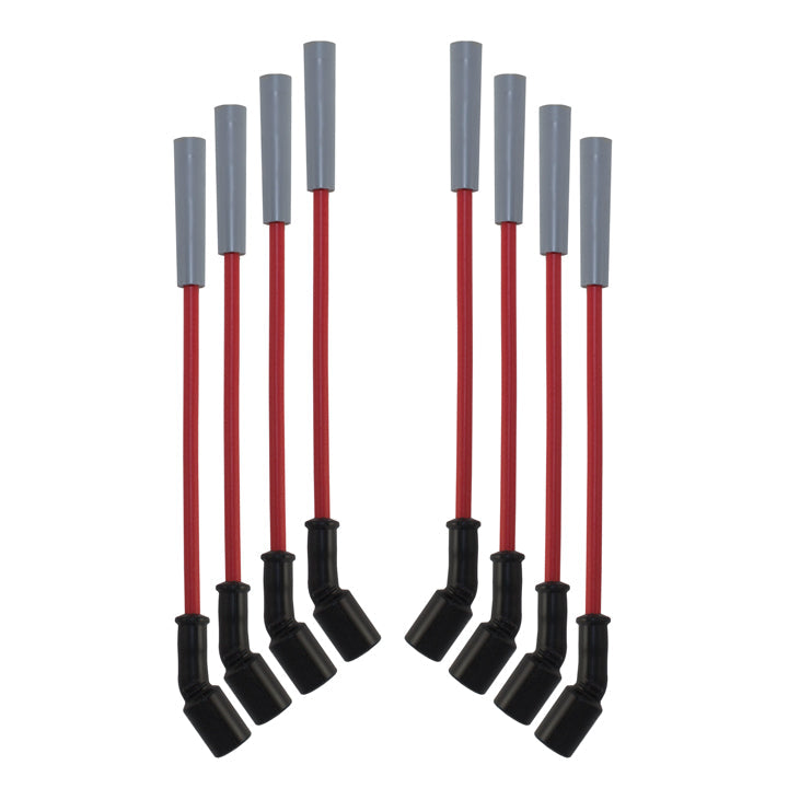 Red Truck & SUV Performance Spark Plug Wire Set for GM 4.8L 5.3L 6.0L 6.2L